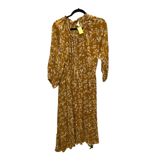 Dress Casual Maxi By Reborn J In Yellow, Size: Xl
