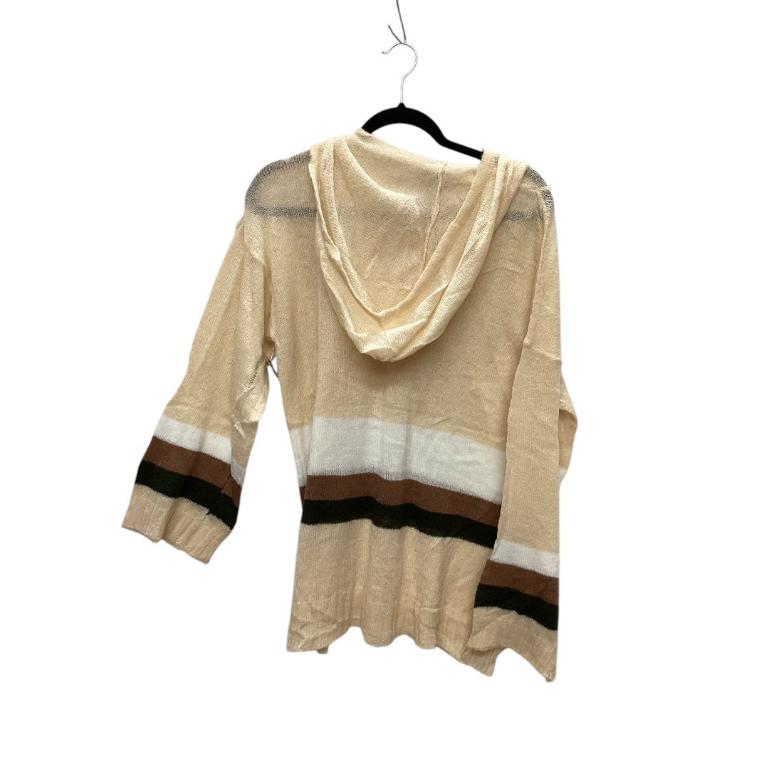 Top Long Sleeve By Pol In Cream, Size: S