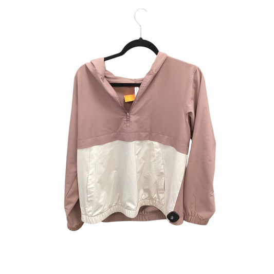 Jacket Windbreaker By Clothes Mentor In Mauve, Size: L