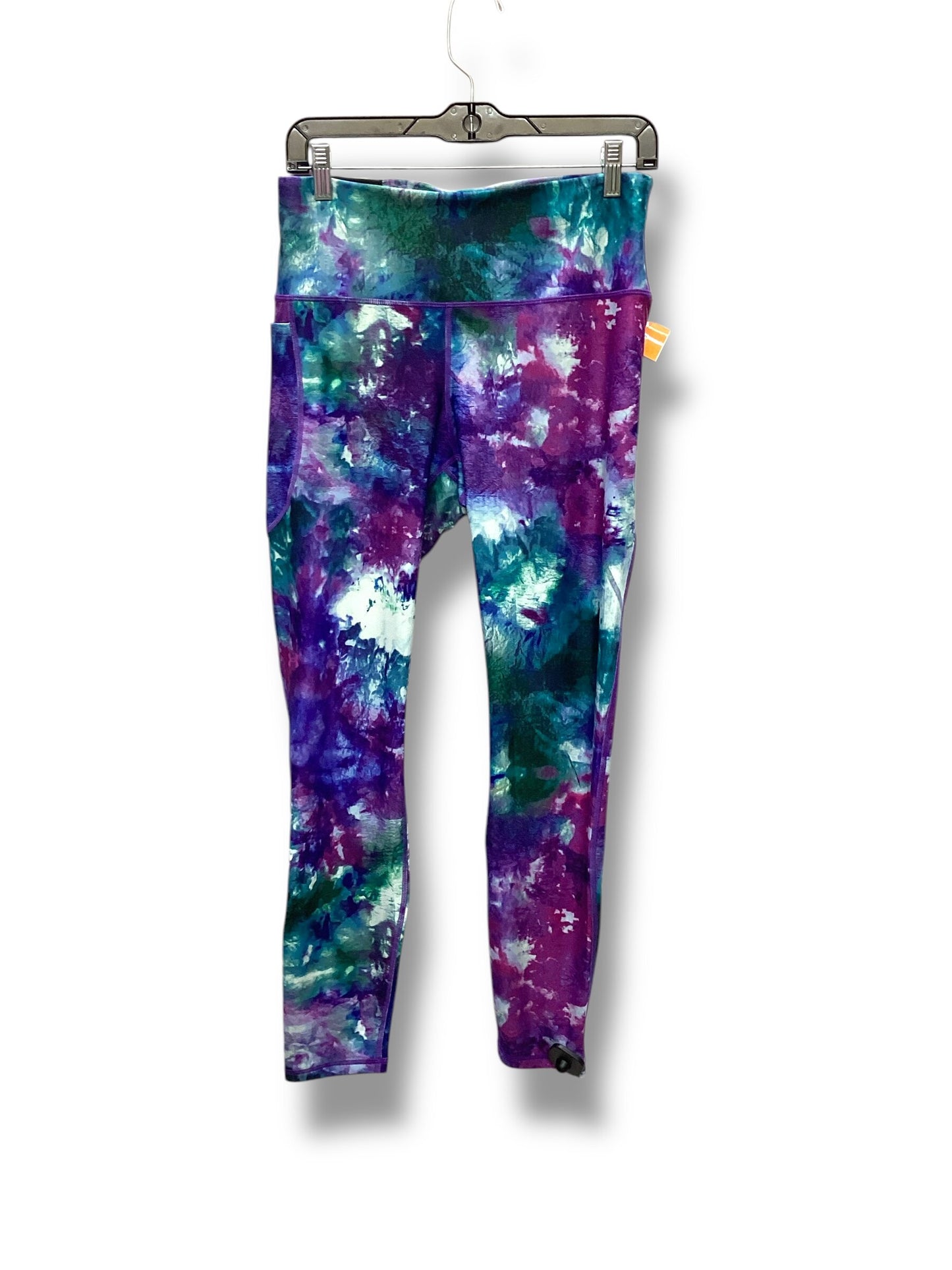 Athletic Leggings By Under Armour Size: L