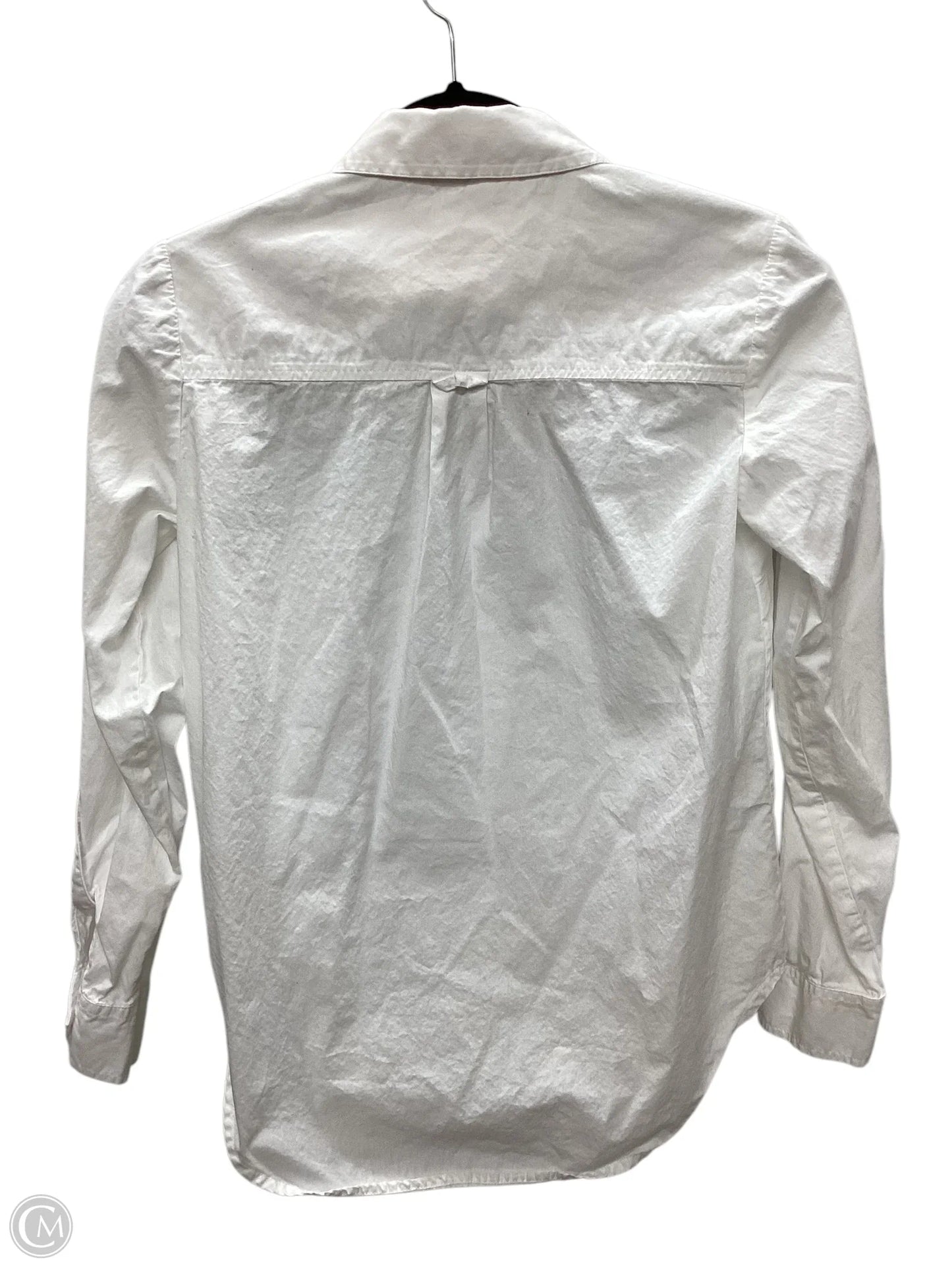 Top Long Sleeve By Maeve In White, Size: Xs