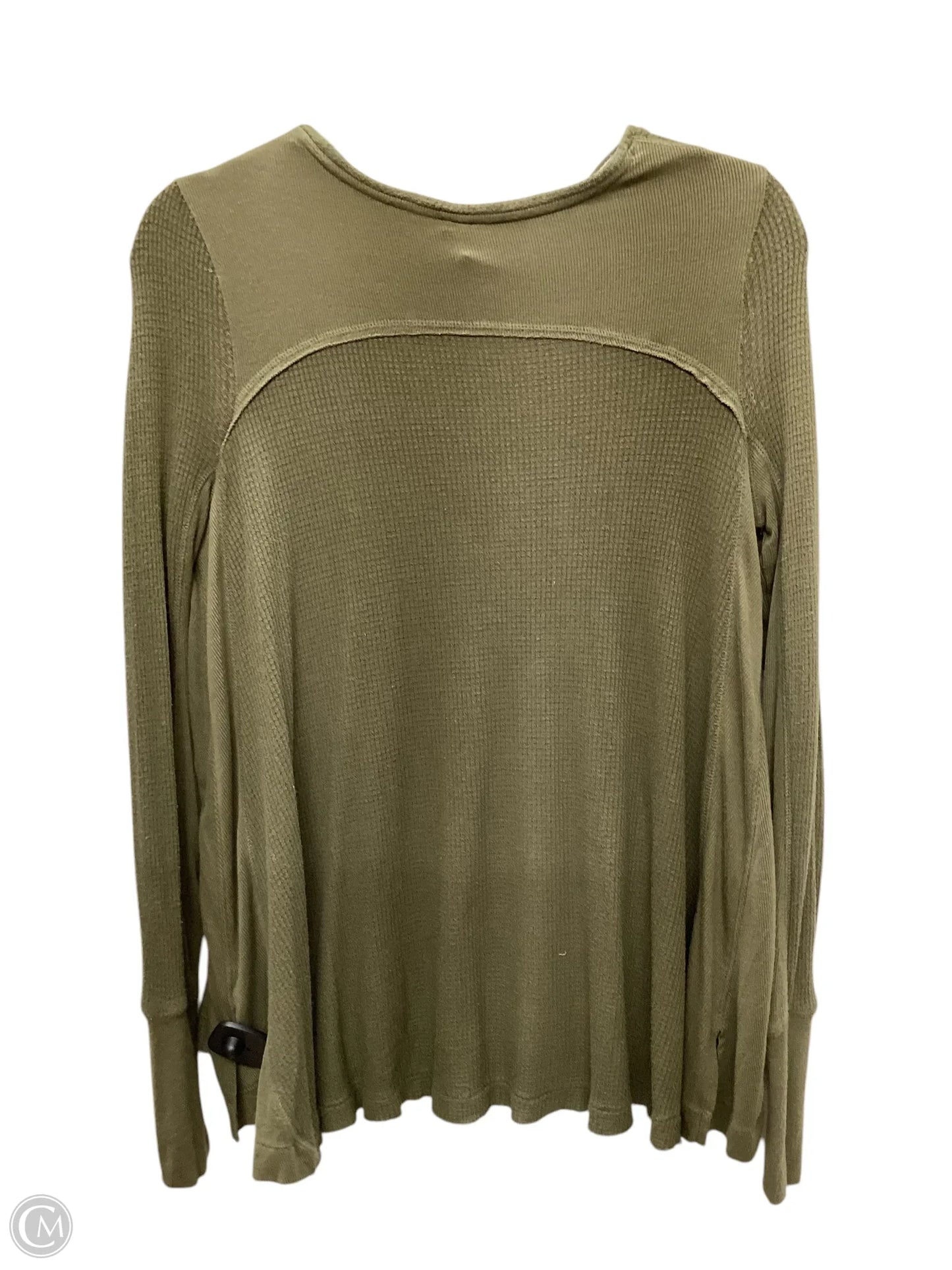 Top Long Sleeve By We The Free In Green, Size: Xs