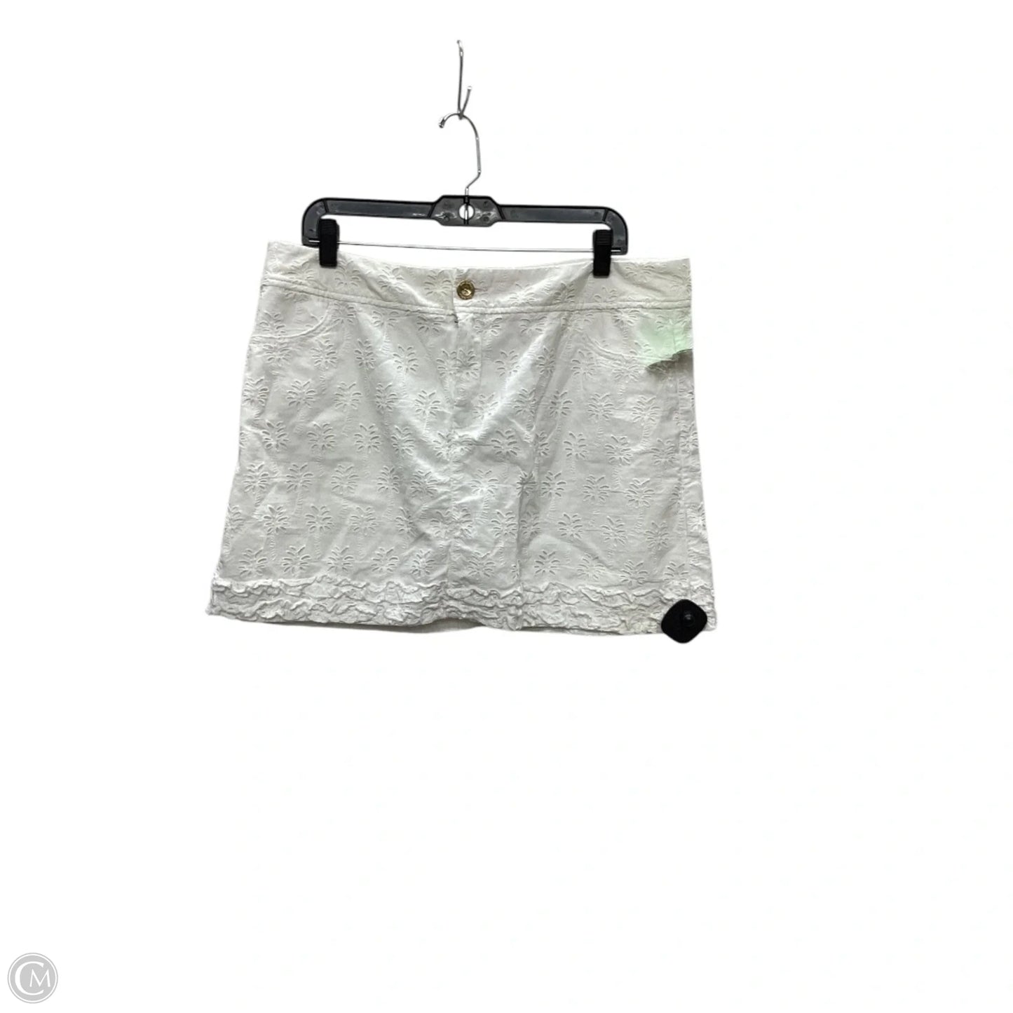 Skort Designer By Lilly Pulitzer In White, Size: 16