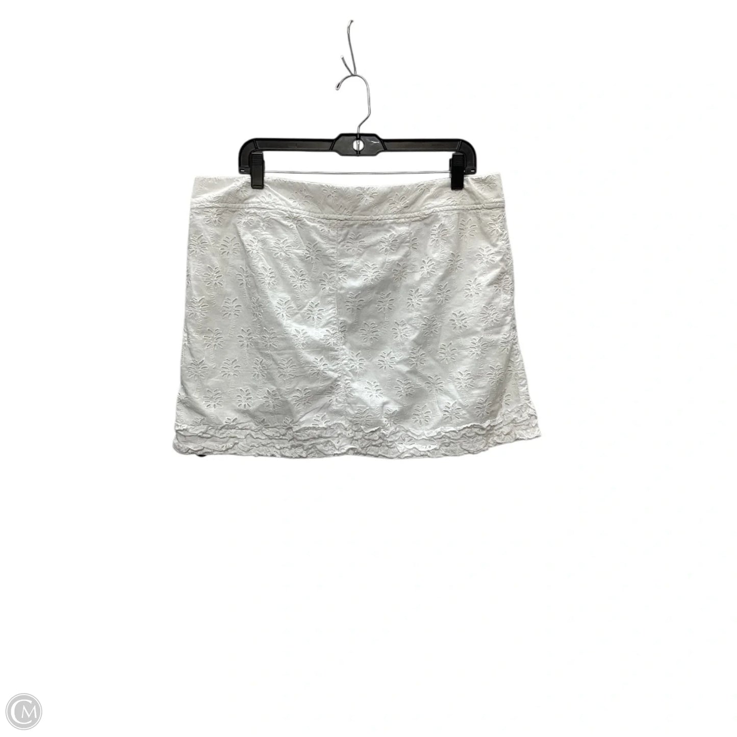 Skort Designer By Lilly Pulitzer In White, Size: 16