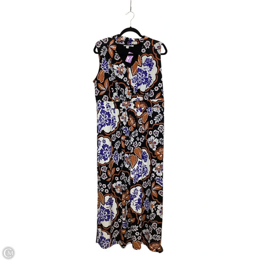 Dress Casual Maxi By Chicos In Multi-colored, Size: L