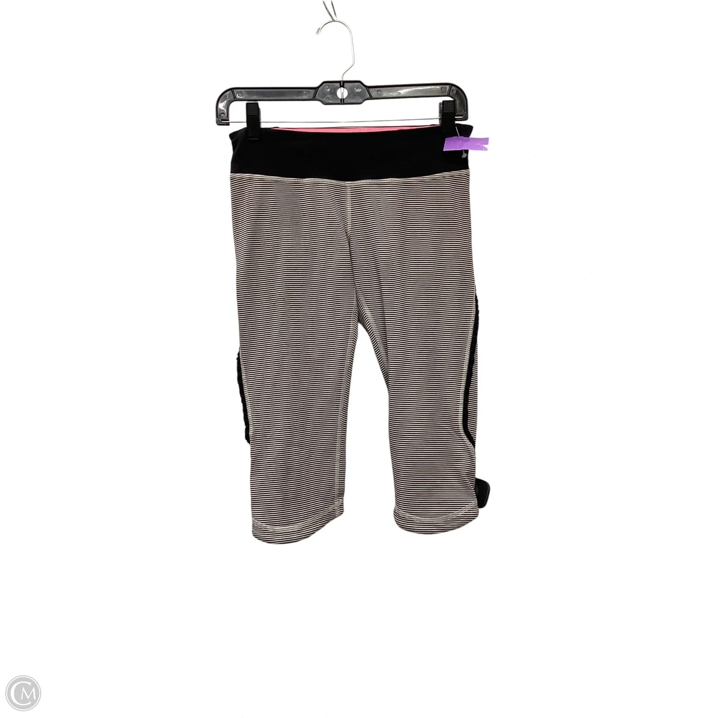 Athletic Capris By Lululemon In Black, Size: 6