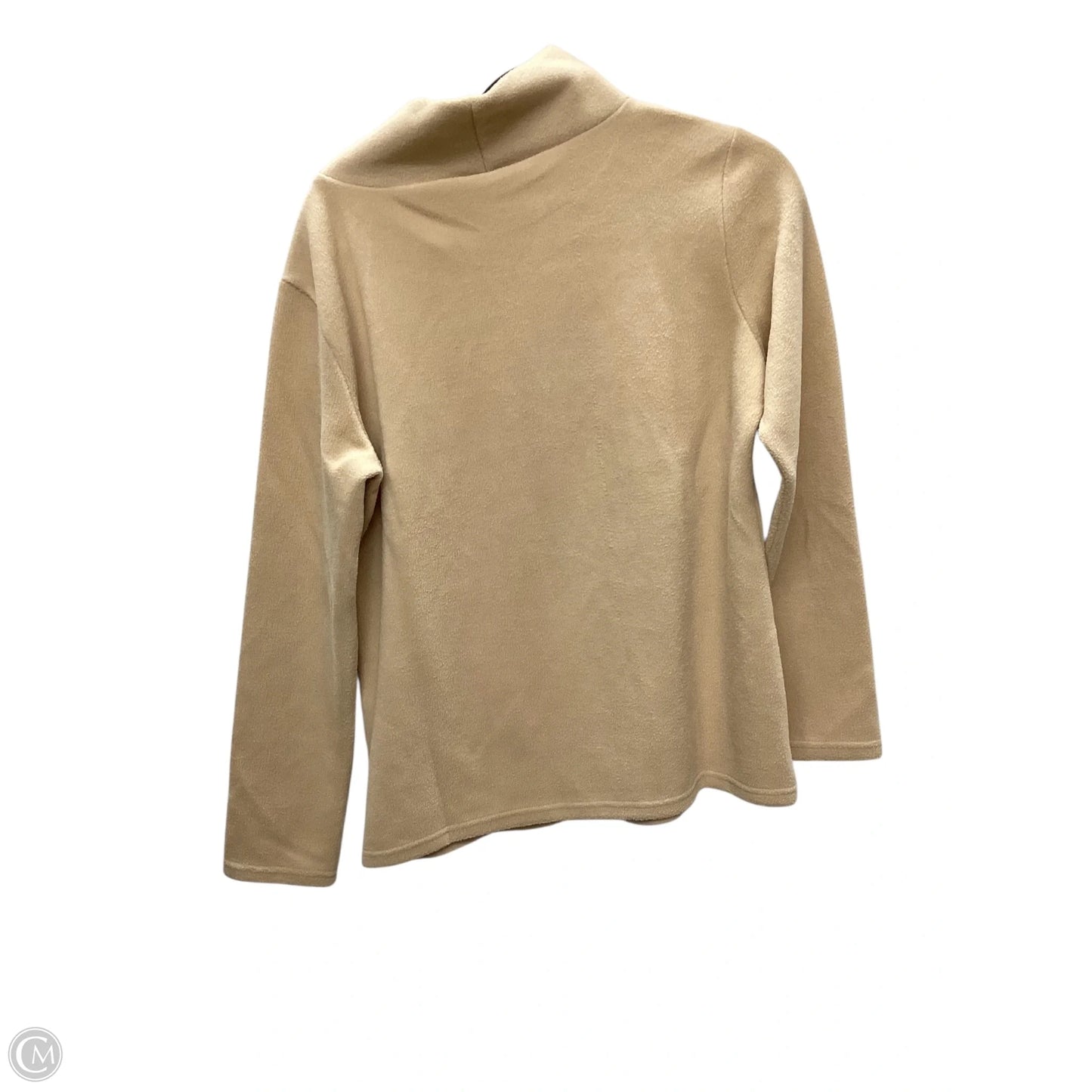 Top Long Sleeve By Aryeh In Tan, Size: S