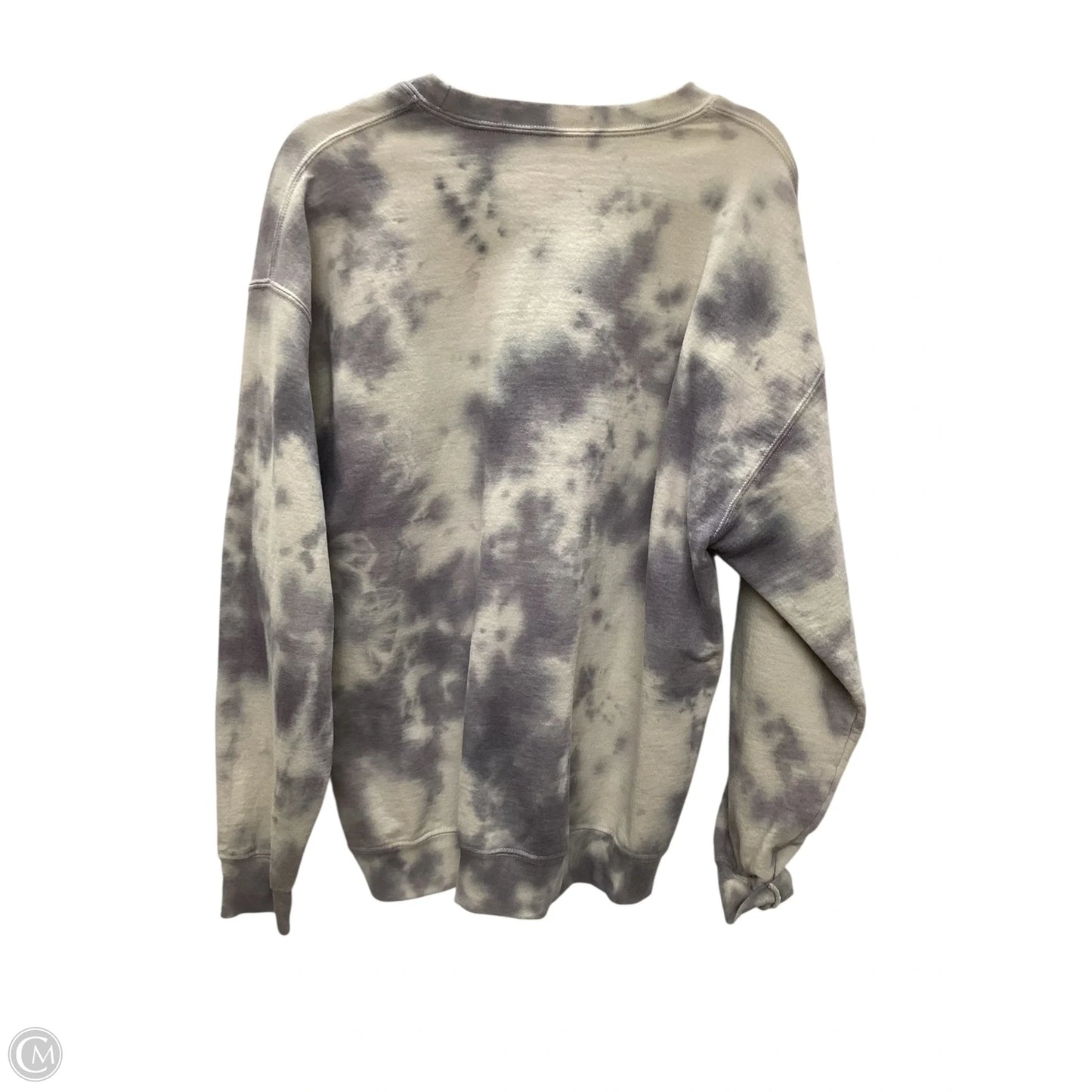 Sweatshirt Crewneck By Gildan In Grey, Size: L