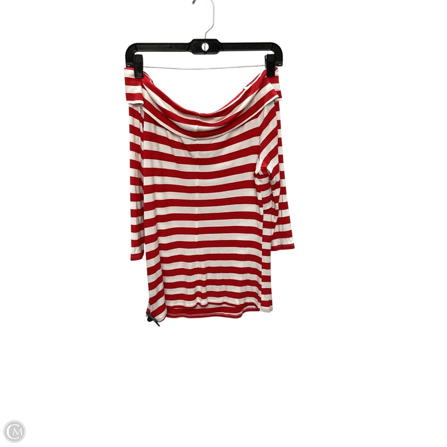 Top Long Sleeve By Belle + Sky In Red, Size: L