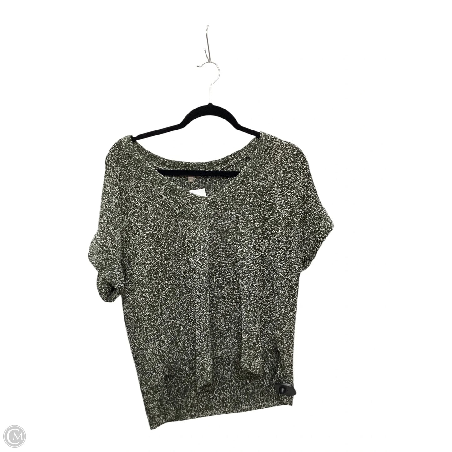 Top Short Sleeve By Lilla P In Green, Size: M