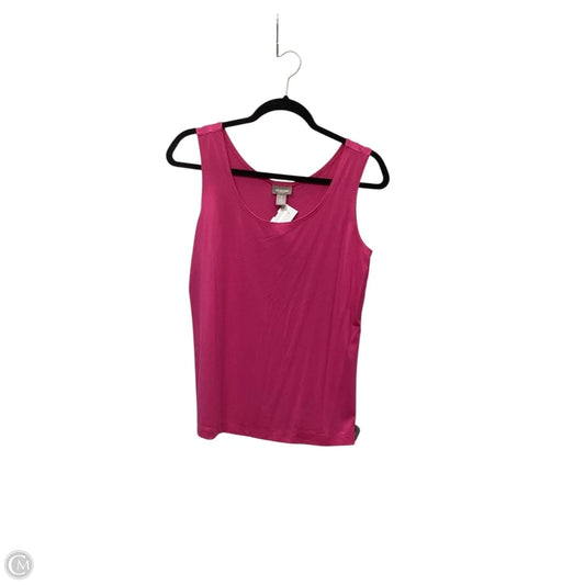 Tank Top By Chicos In Pink, Size: M