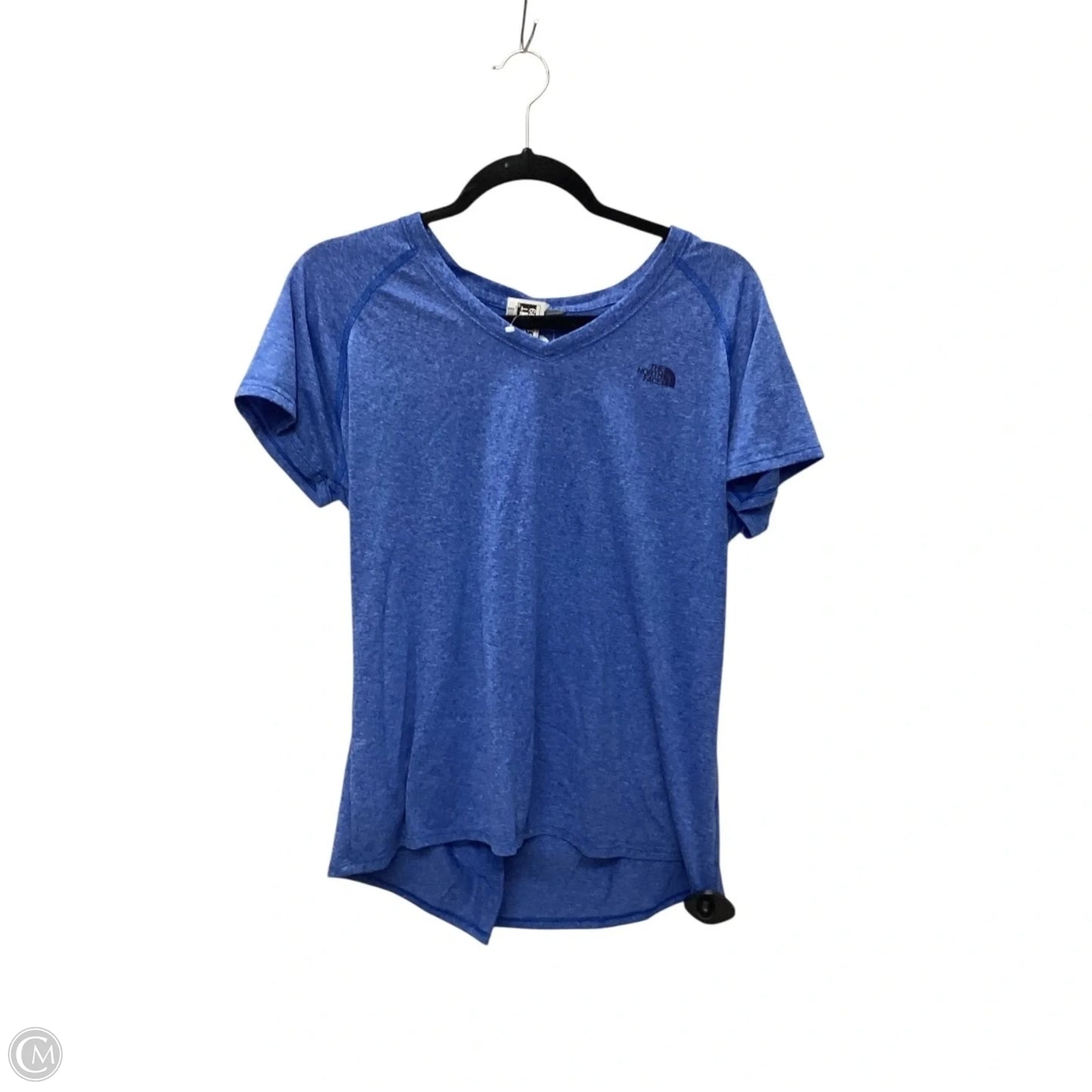 Athletic Top Short Sleeve By The North Face In Blue, Size: Xl