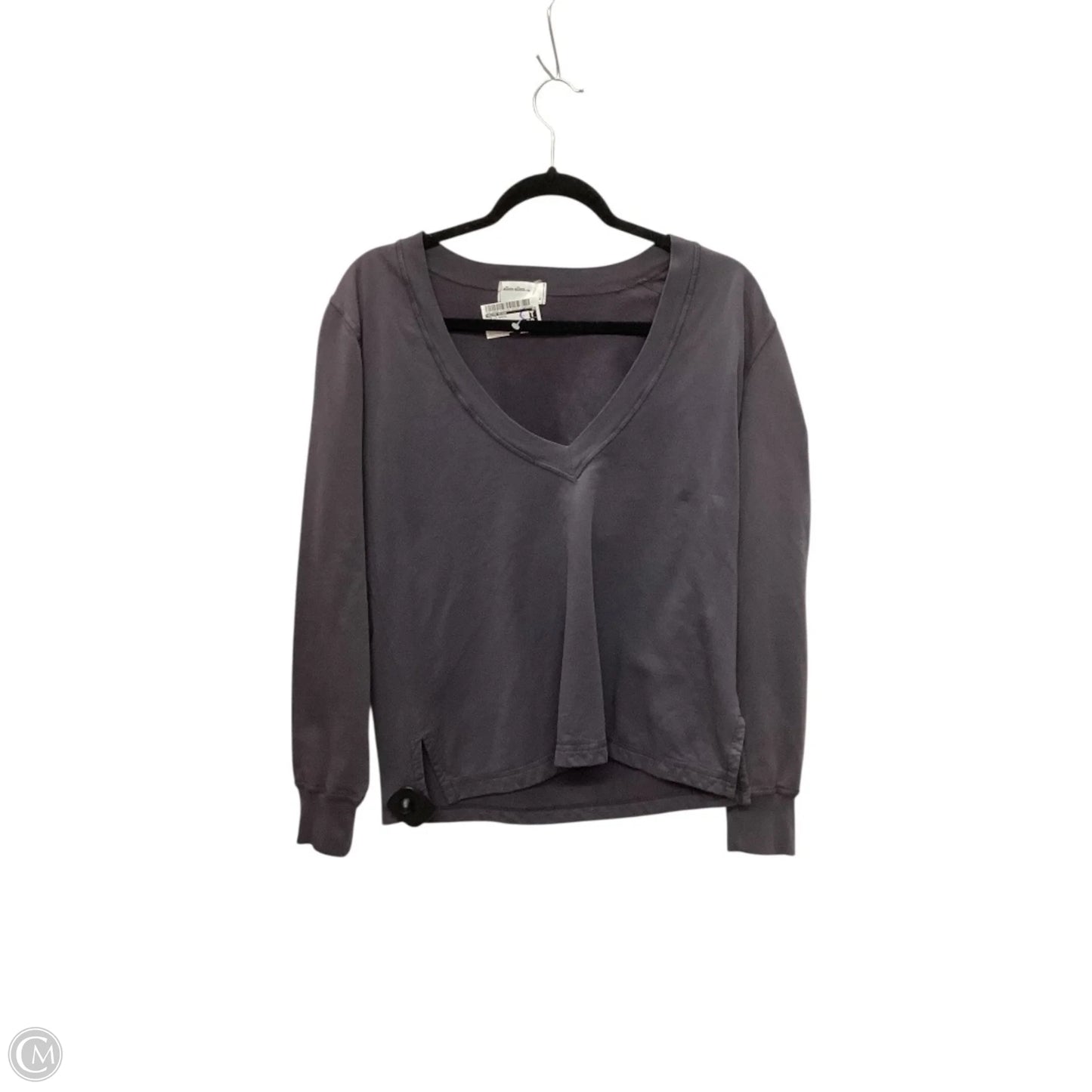 Top Long Sleeve Basic By Allen Allen In Grey