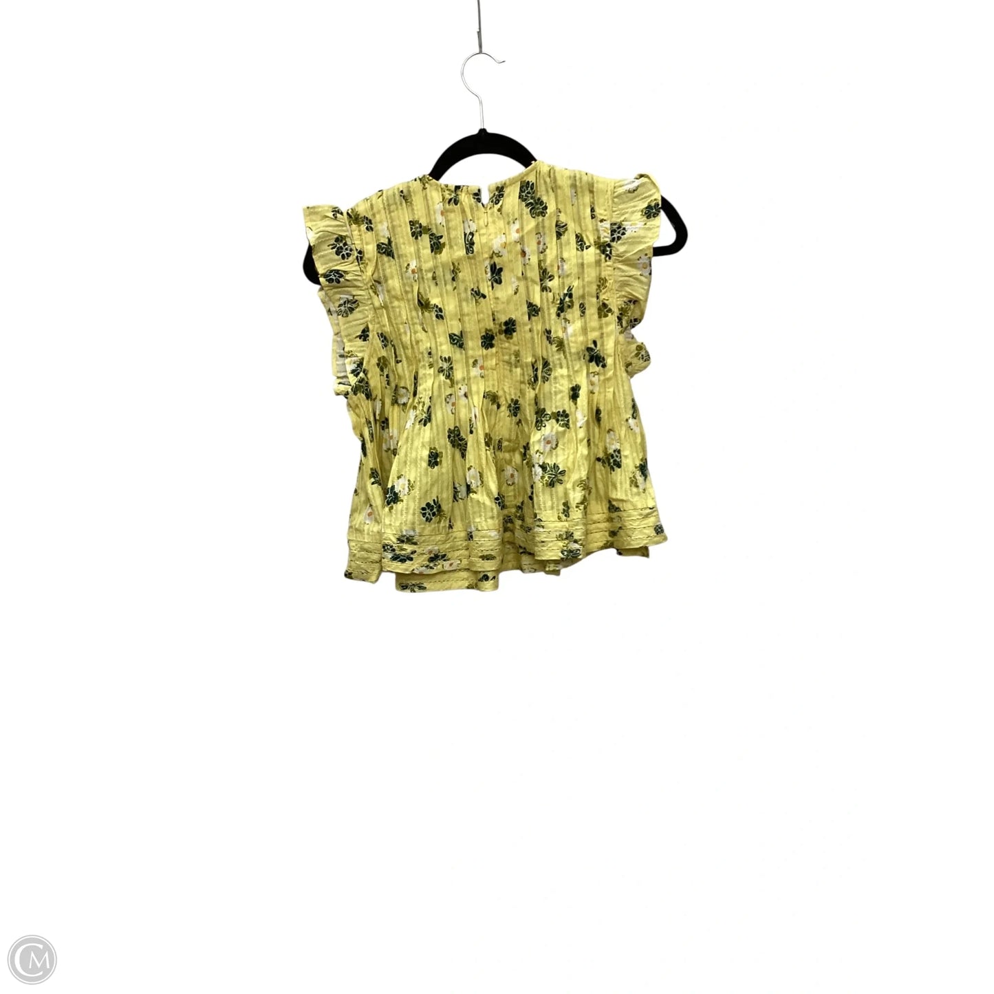 Top Sleeveless By Pilcro In Yellow, Size: Xs