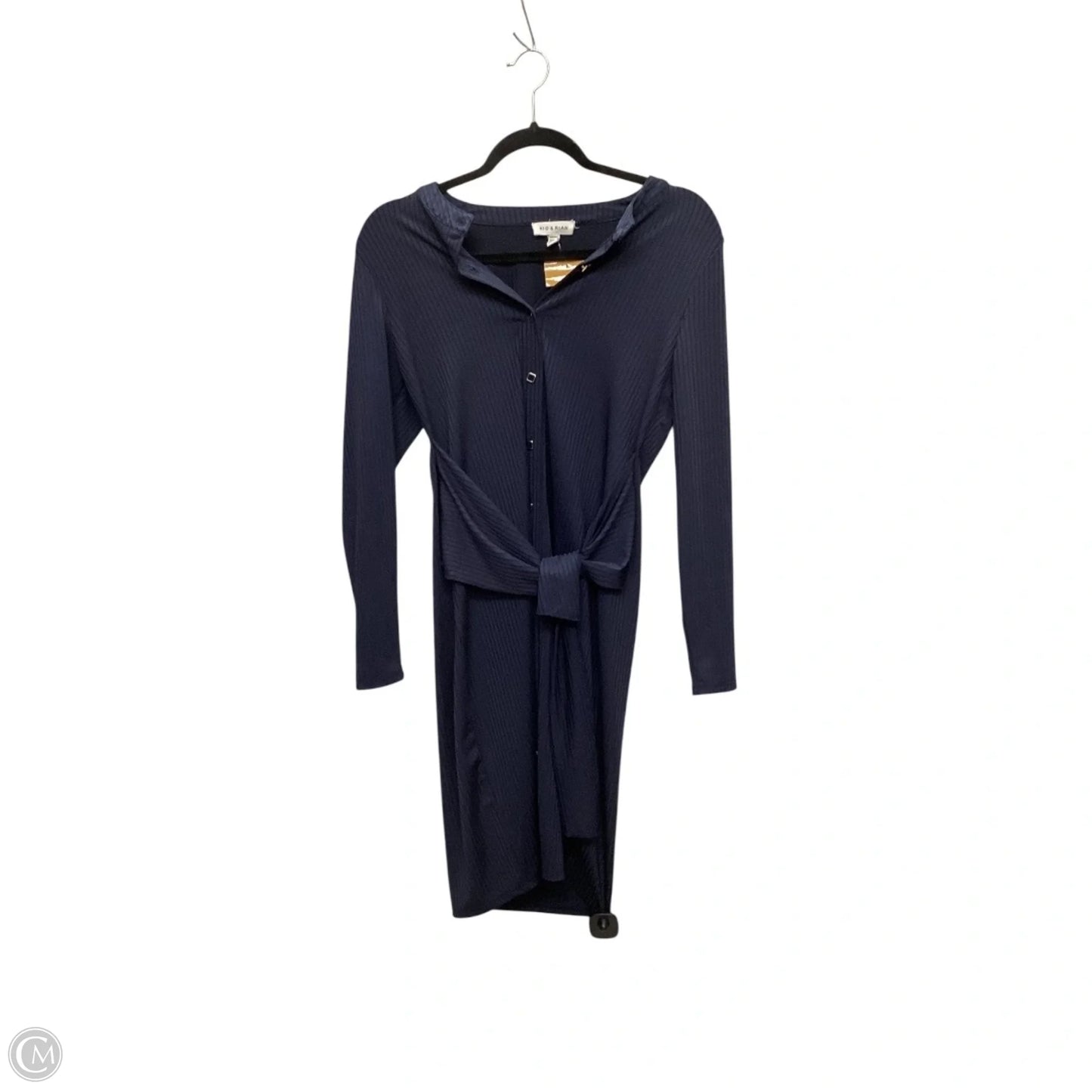 Dress Casual Midi By Clothes Mentor In Blue, Size: S