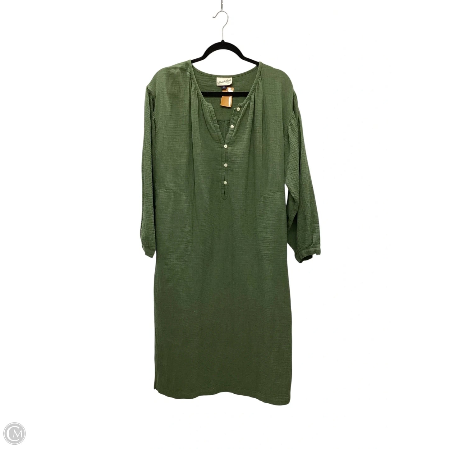 Dress Casual Maxi By Universal Thread In Green, Size: M