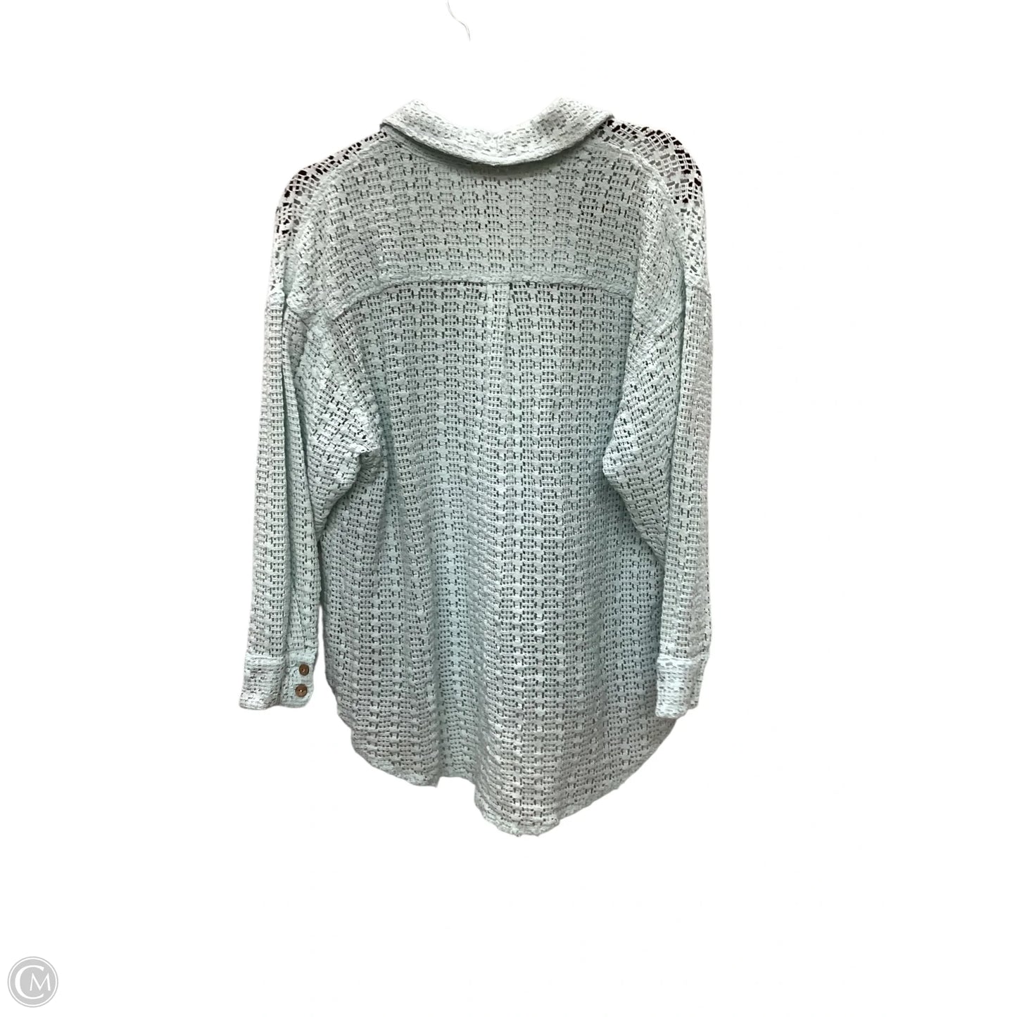 Top Long Sleeve By Clothes Mentor In Blue, Size: S