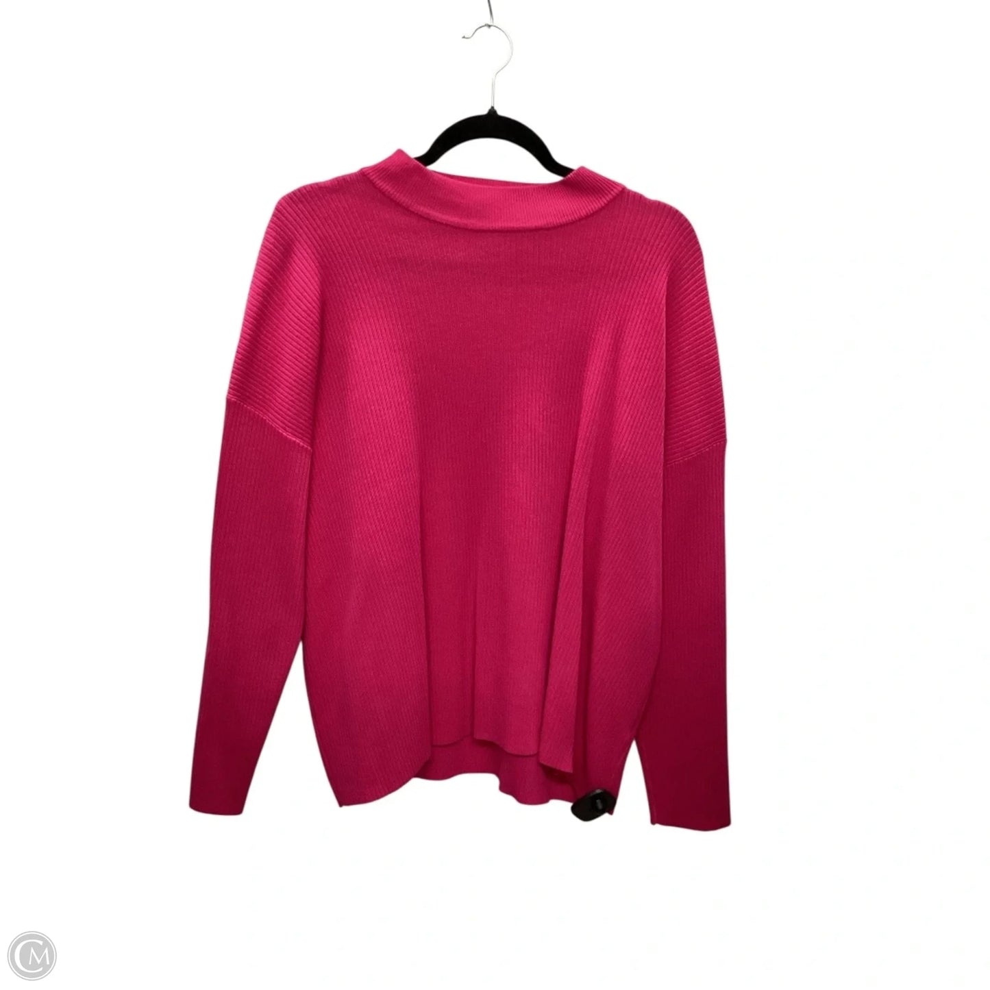Top Long Sleeve By Zenana In Pink, Size: S