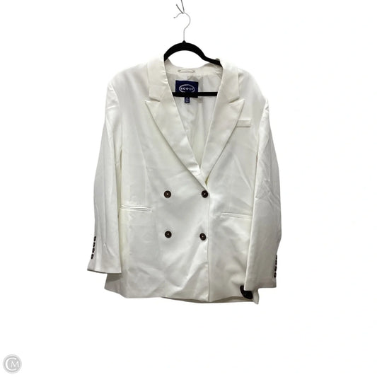 Blazer By Scoop In White, Size: M