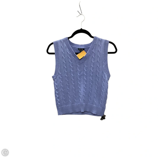 Vest Sweater By Wild Fable In Blue, Size: Xs