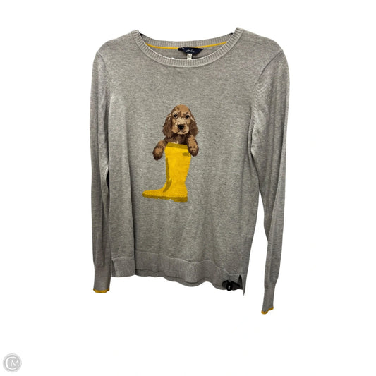 Top Long Sleeve By Joules In Grey, Size: S