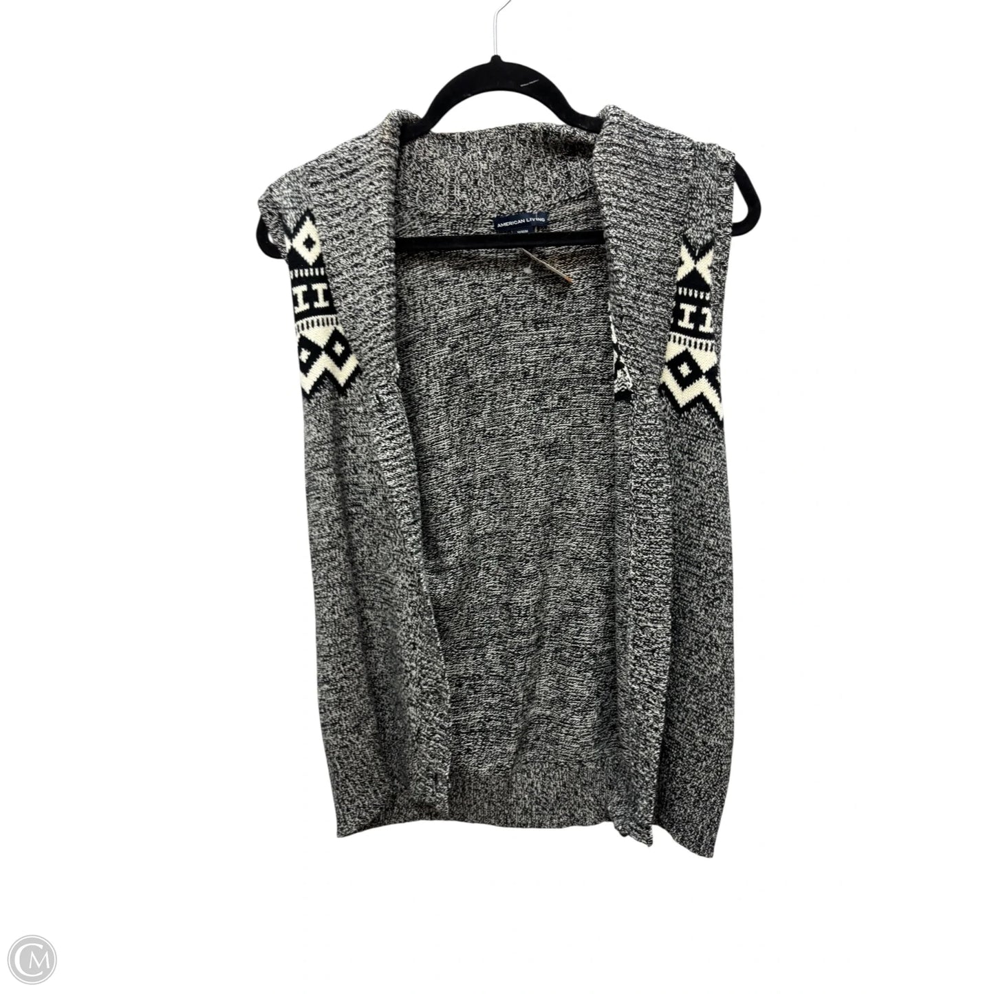 Vest Other By American Living In Grey, Size: M