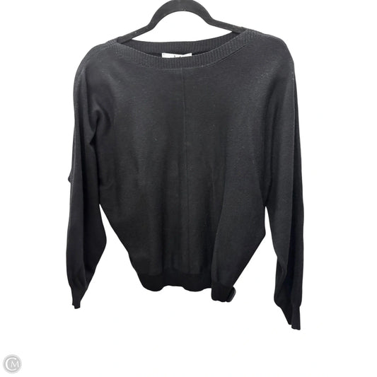 Top Long Sleeve By Magaschoni In Black, Size: M