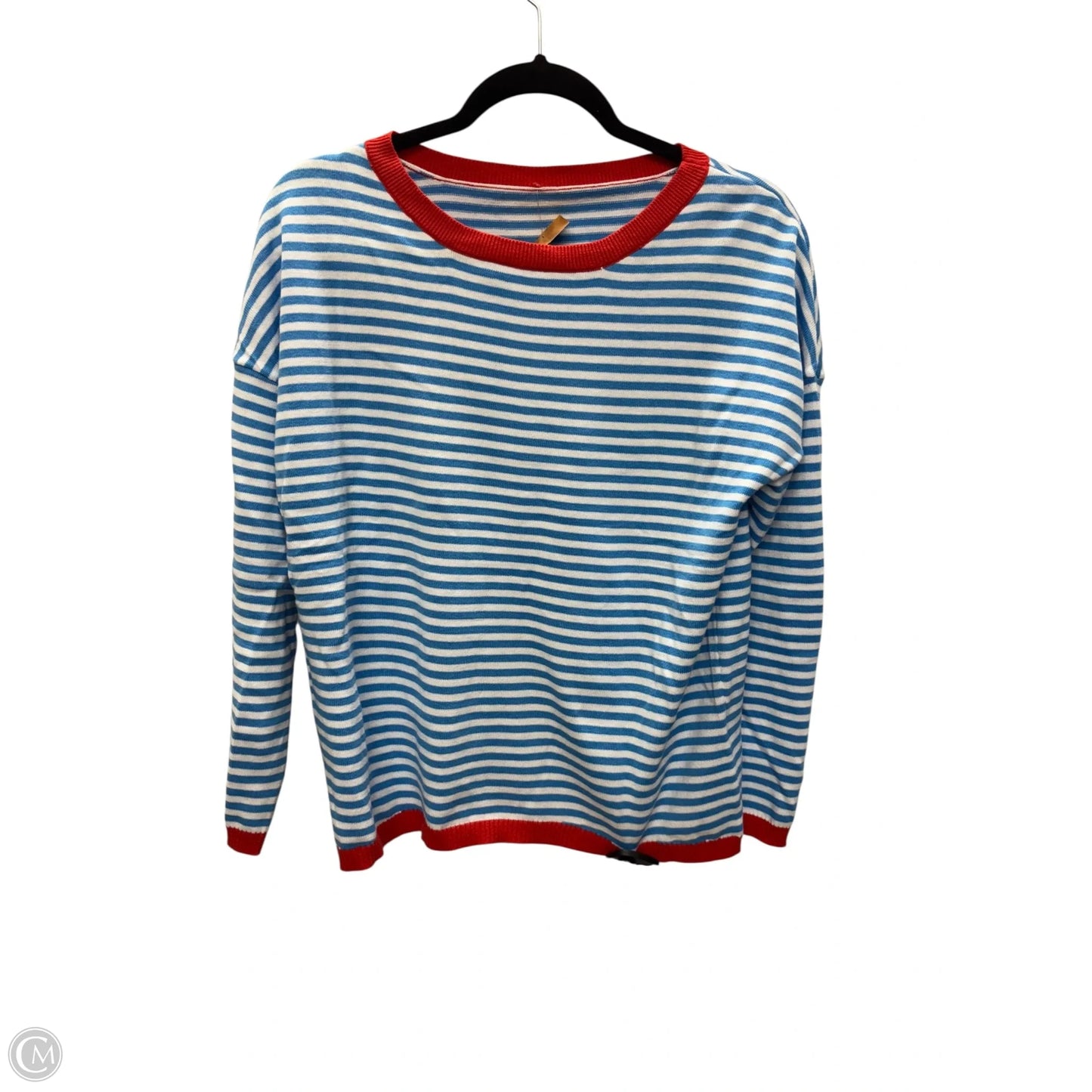 Top Long Sleeve By Clothes Mentor In Striped Pattern, Size: S