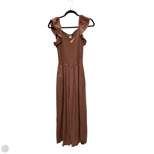Jumpsuit By Japna In Brown, Size: M