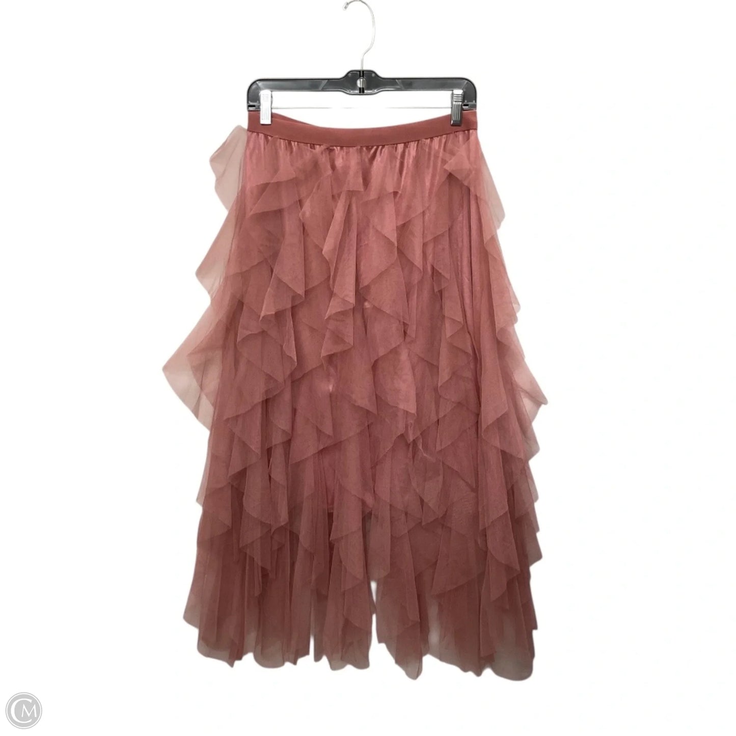 Skirt Maxi By New Mix In Pink, Size: L