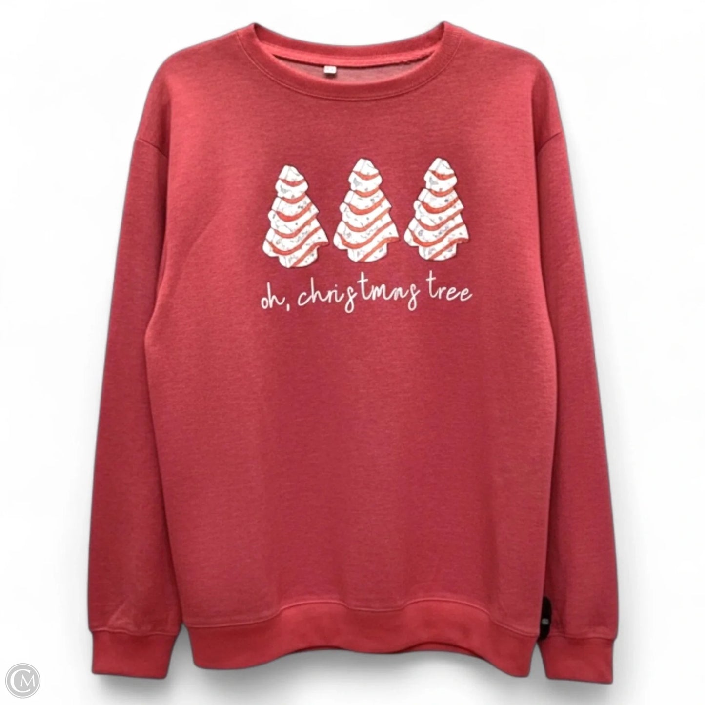 Top Long Sleeve By Clothes Mentor In Red, Size: 2x