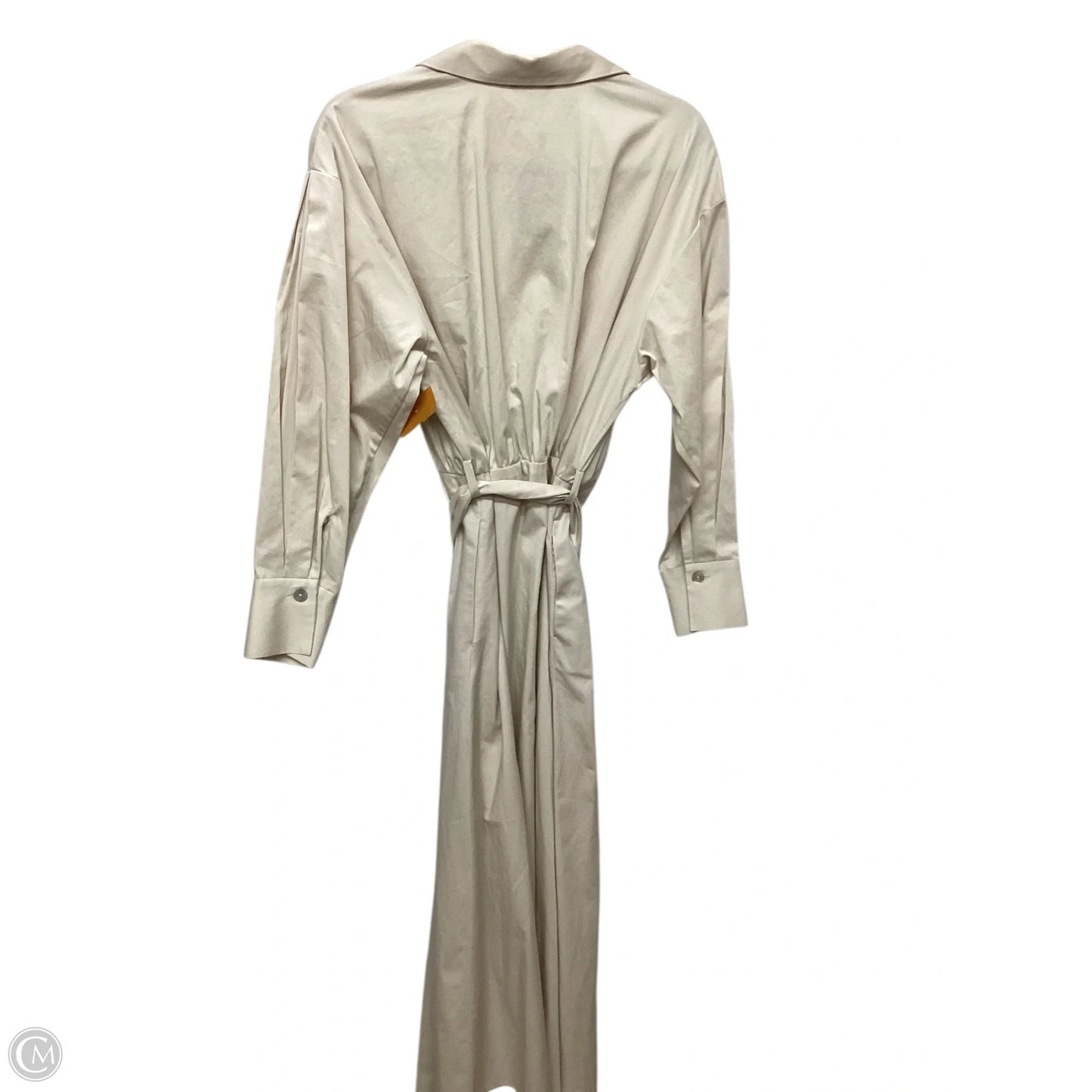 Dress Casual Maxi By Massimo Dutti In Tan, Size: M