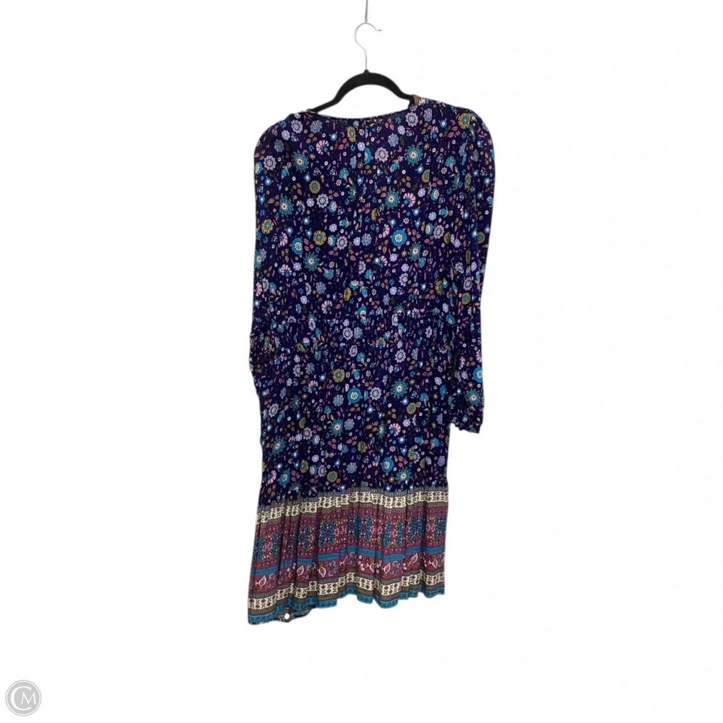 Dress Casual Short By Umgee In Blue, Size: Xl