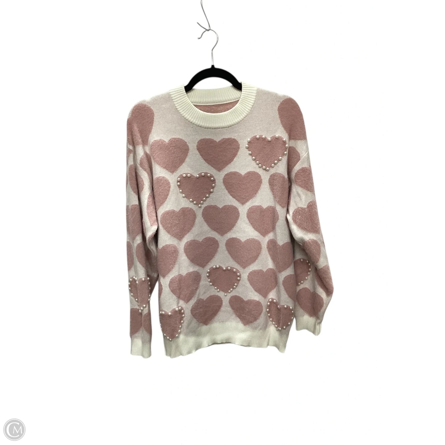 Sweater By Clothes Mentor In Pink, Size: Xl
