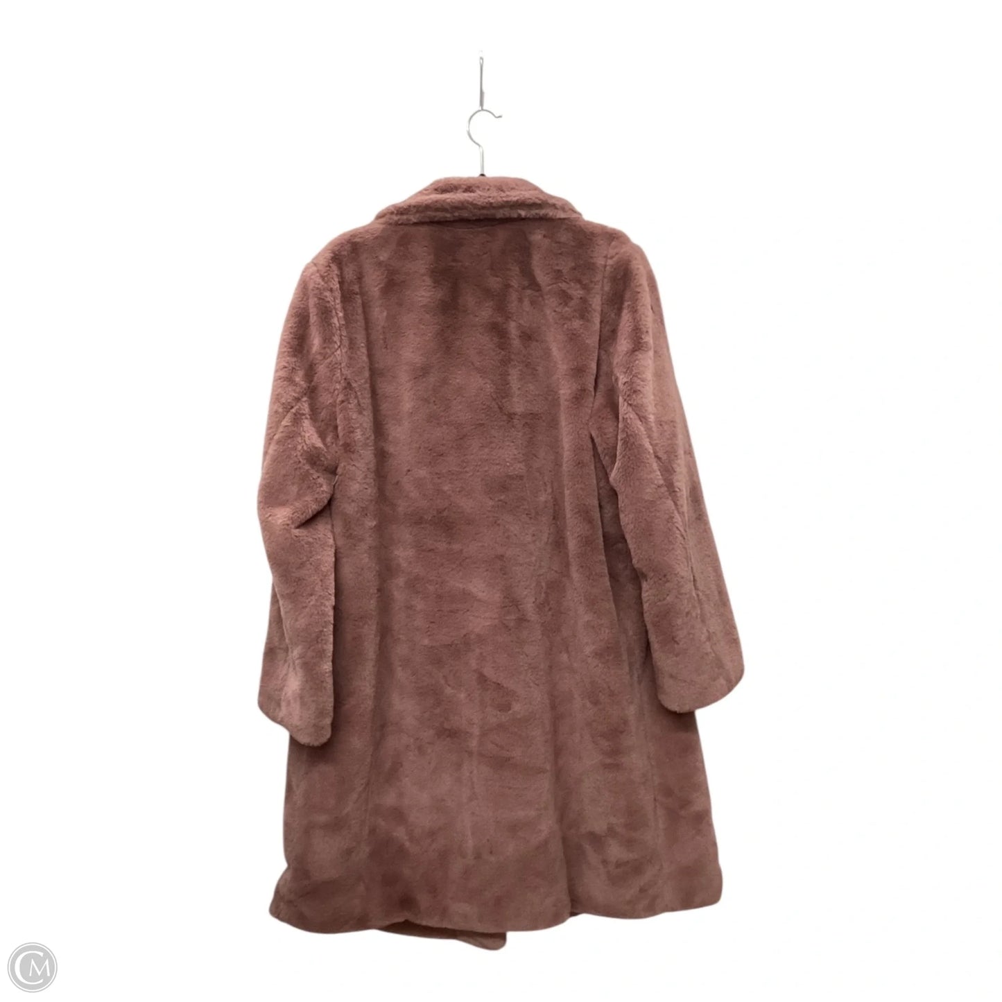 Coat Faux Fur & Sherpa By Avec Les Filles In Pink, Size: Xl