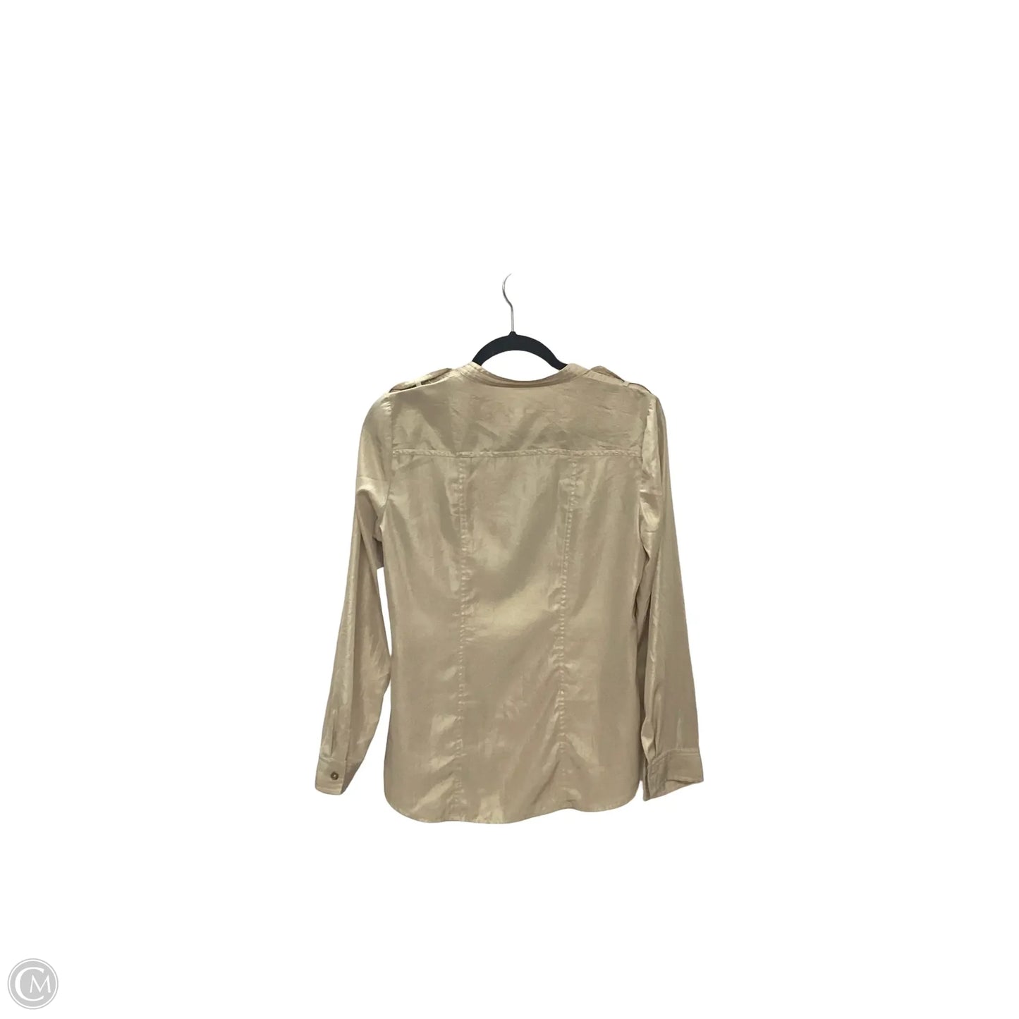 Top Long Sleeve By Chicos In Beige, Size: 0