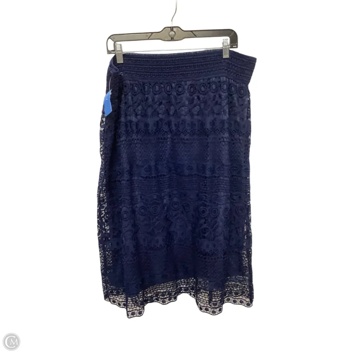 Skirt Midi By Free In Navy, Size: 3x