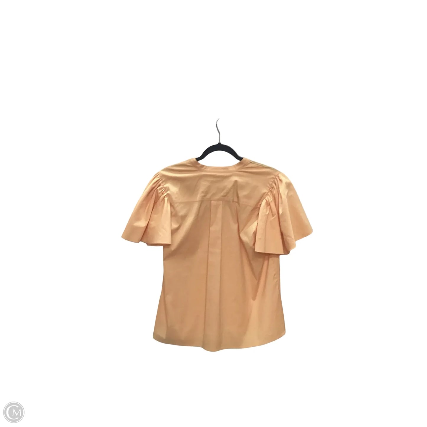 Top Short Sleeve By Chicos In Orange, Size: S