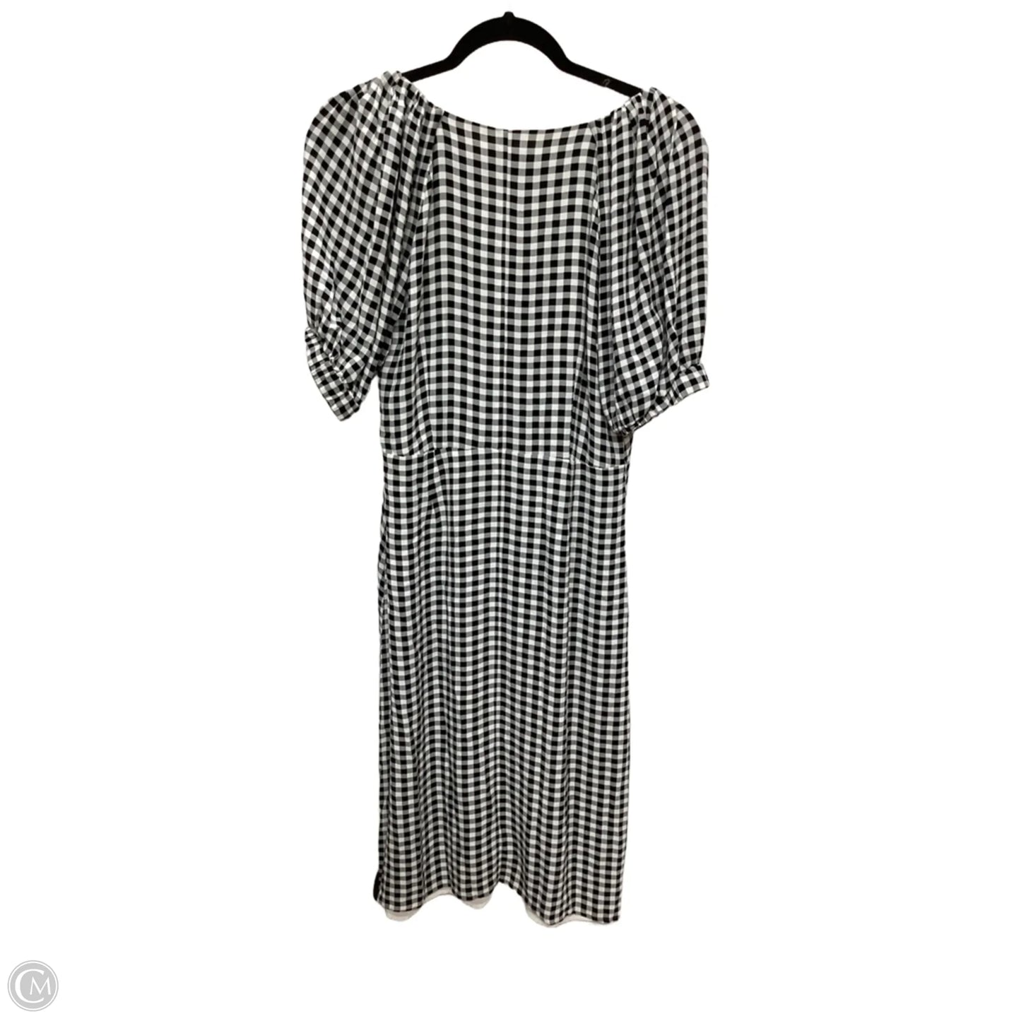 Dress Casual Midi By Ann Taylor In Black, Size: S