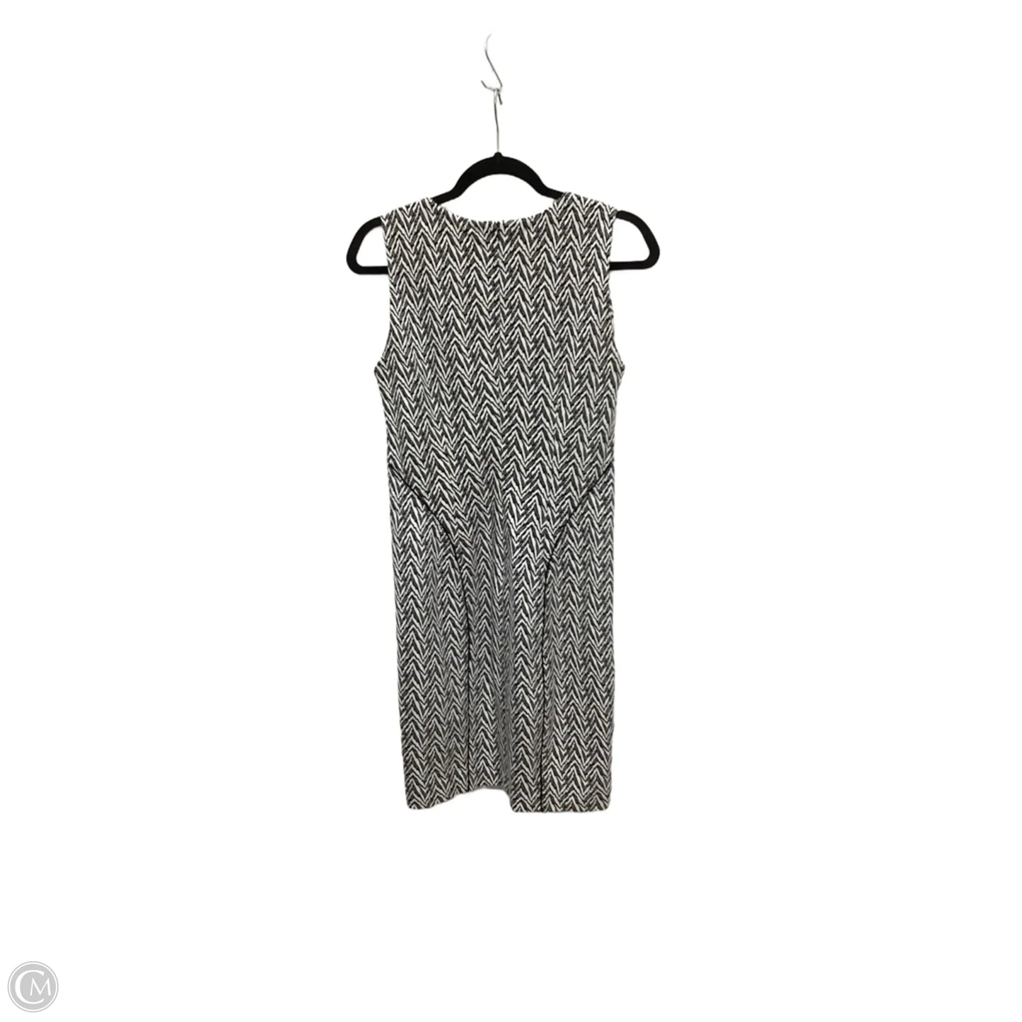 Dress Work By Calvin Klein In Black & White, Size: 6