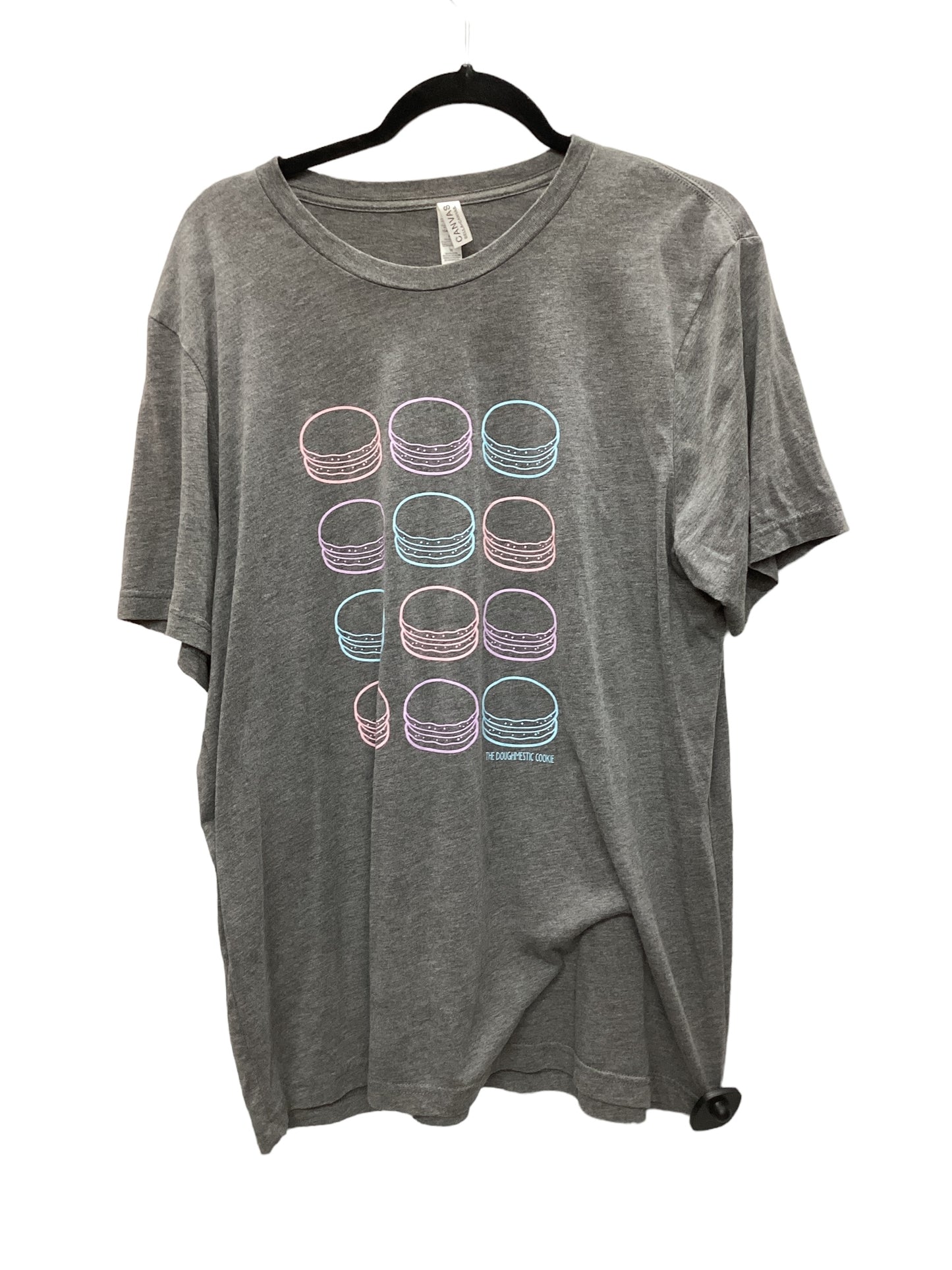 Top Short Sleeve Basic By Bella + Canvas Size: Xl