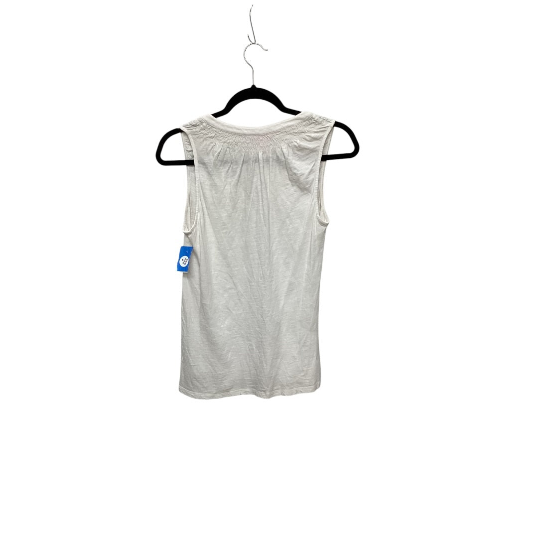 Tank Top Designer By Lilly Pulitzer In White, Size: S