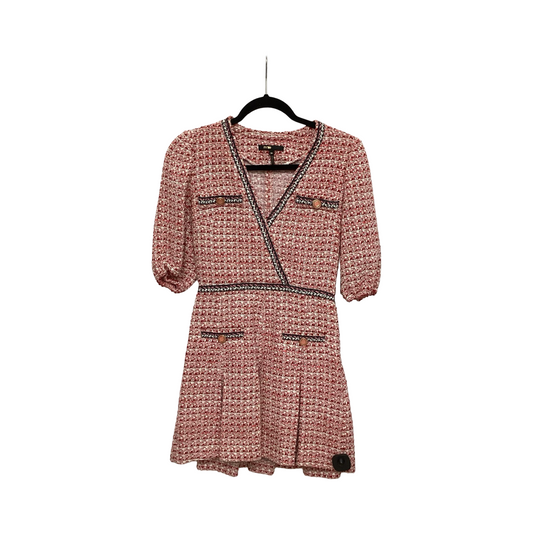 Designer Dress Work By Clothes Mentor In Red, Size: S