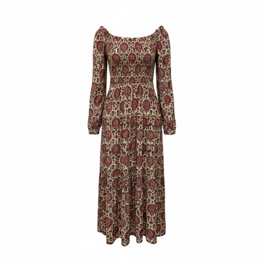 Designer Dress Casual Maxi By Cma In Multi-colored, Size: Xs