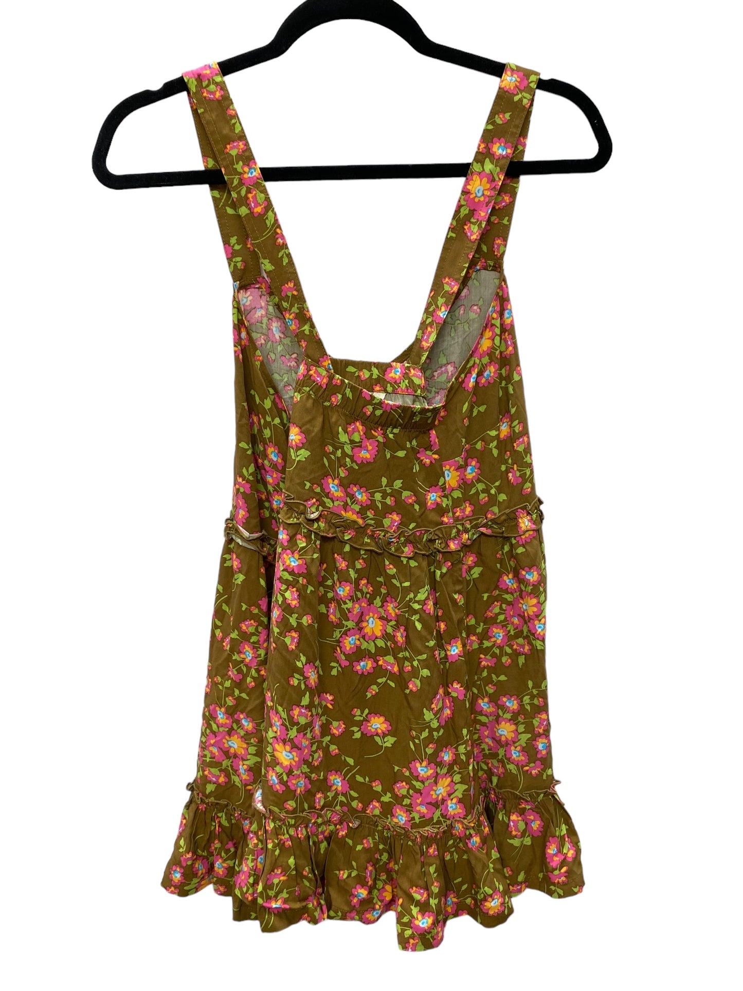 Top Sleeveless By Matilda Jane In Brown, Size: M