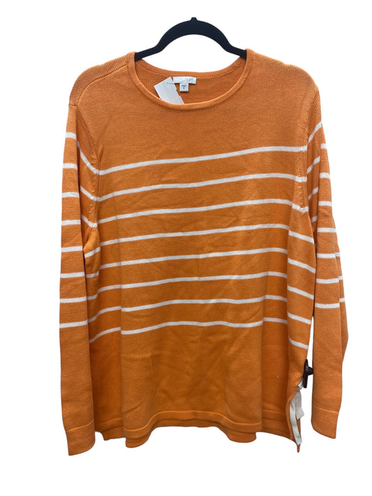 Sweater By J. Jill In Orange, Size: Xl