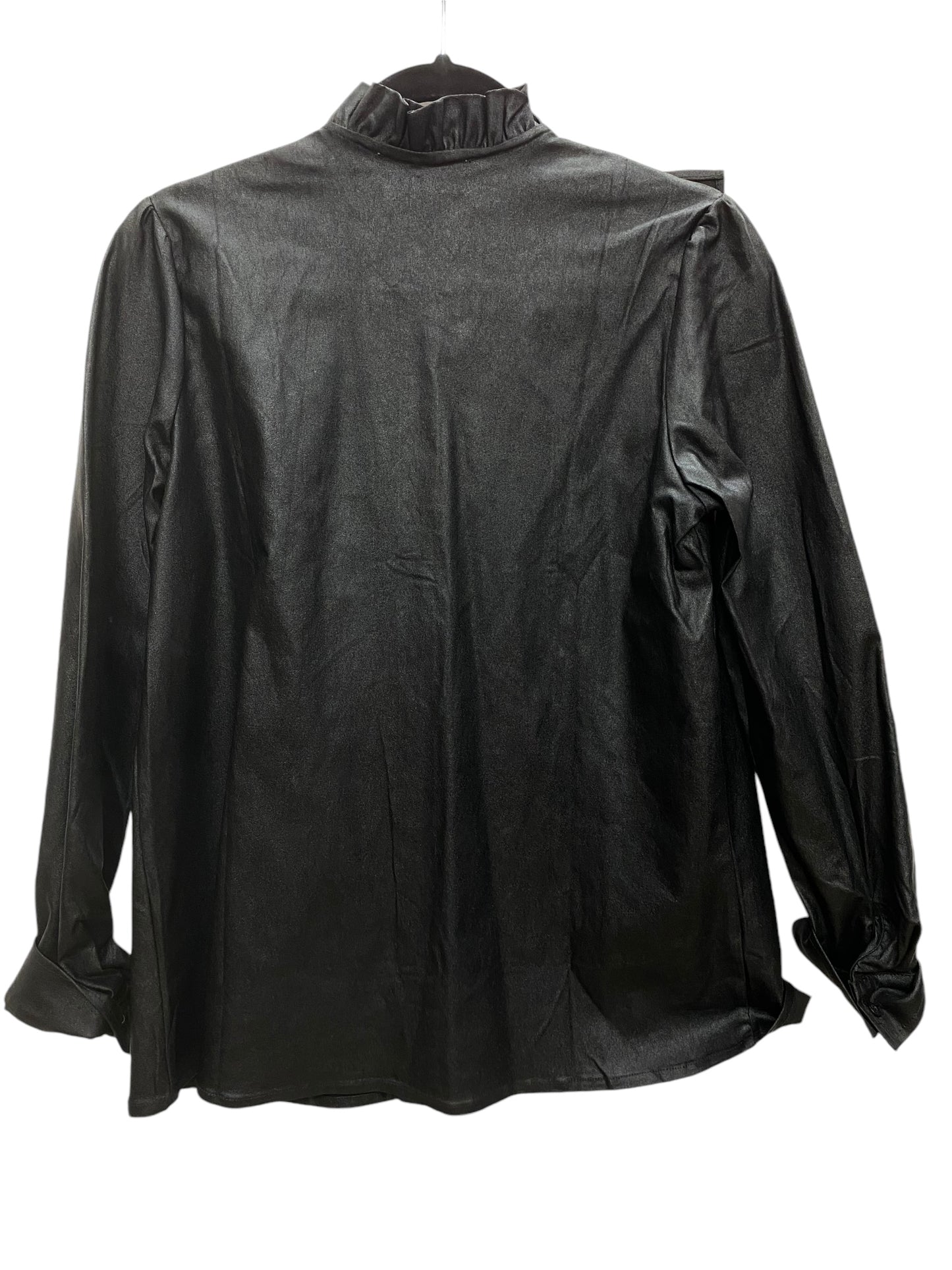 Top Long Sleeve By Clothes Mentor In Black, Size: S