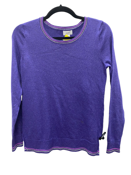 Sweater By Old Navy In Purple, Size: Xs