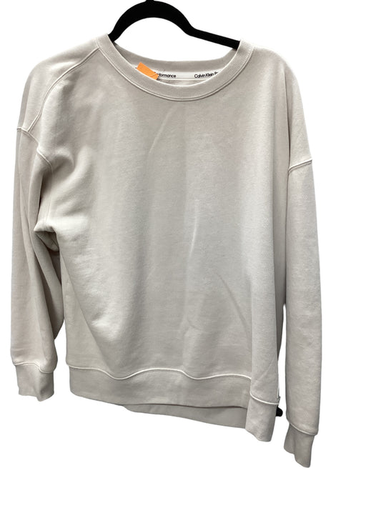 Athletic Sweatshirt Crewneck By Calvin Klein  Size: Xl