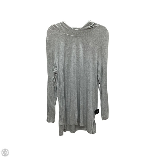 Top Long Sleeve By Zenergy By Chicos In Grey, Size: 2